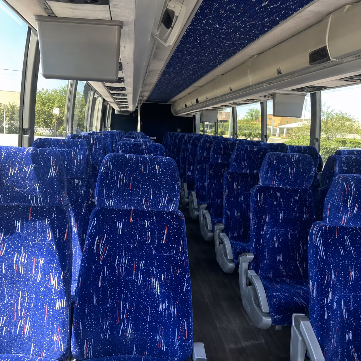 bonita springs charter bus interior
