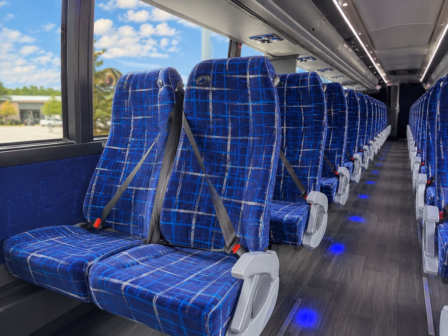 charter buses for macdill air force base transfers and long distance military routes