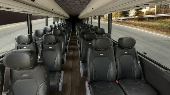 Interior of Charter Bus Company Bonita Springs's 18 Passenger Minibus in Bonita Springs